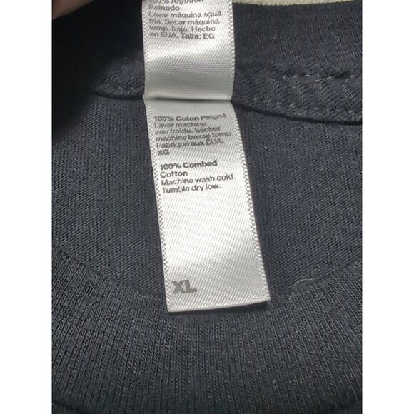 Fling Upside Down Heart Promo Men's Graphic Print Short Sleeve T-Shirt Black XL - Picture 7 of 11